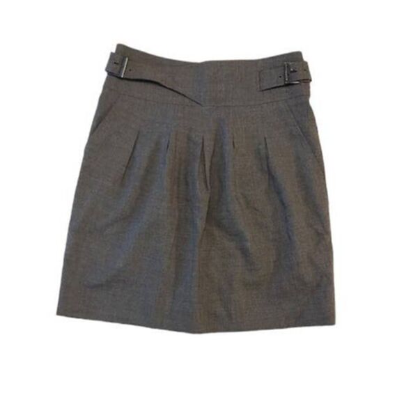 BCBGMaxazria Gray Pencil Skirt with Pockets Size 2 - Picture 1 of 5